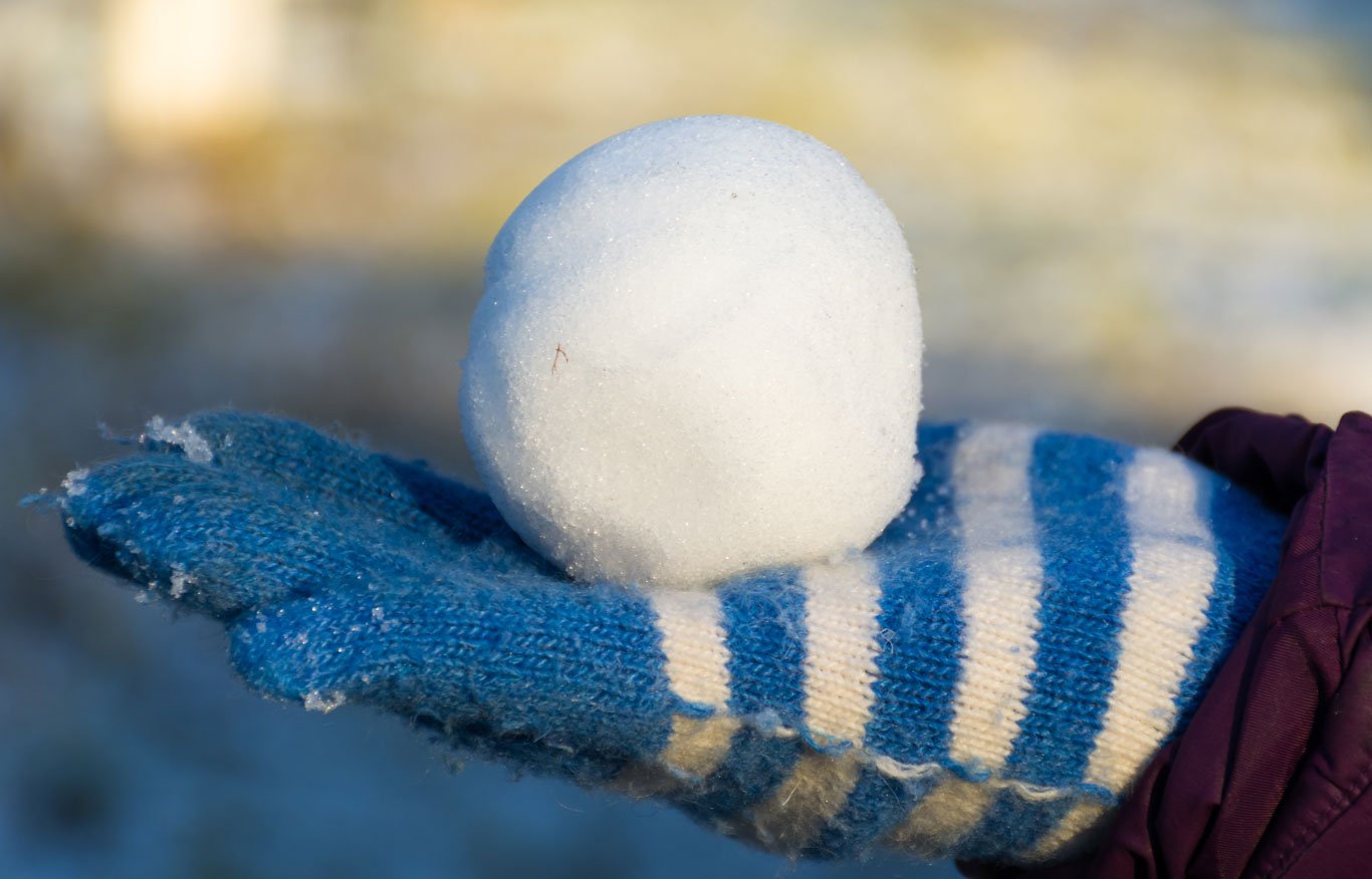Winning the snowball fight: The science of snow